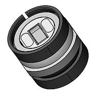 Radiall R107803000 Connectors 2.85mmBoard to Board Solderless