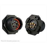 Eaton Souriau-Sunbank UTS714D5P Receptacles 5P JAM NUT PIN RECEPTACLE SIZE 14D