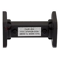 Fairview SFWR28-0336 WR-28 Bandpass Waveguide Filter With a 38 GHz to 40 GHz Pass Band