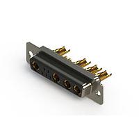 EDAC 628-9W4-622-3N1 Mixed Contact D-Sub Connectors Vertical Combo Dsub