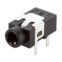 Same Sky (formerly CUI Devices) SJ3-350114A Phone Connectors Audio Jack, 3.5mm, Through Hole, 4 Conductors, 0 Switches