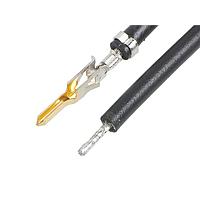 Molex 215343-1202 Pre-Crimped Lead MINI-FIT JR. M-S 150MM 20 AWG BK Au