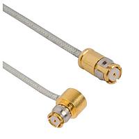 Amphenol RF 095-725-120-008 RF Cable Assemblies SMP St Plg to SMP RA Plg 0.047 CfCbl 8in