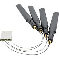 AAEON UP RE-FM5G150AE210 5G Modules Fibomcom 5G module Asia/Europe/Australia (not include China) M.2 3052 (USB version) with RF cable 180mm and Antenna