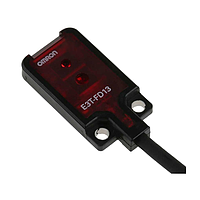 OMRON E3T-FD13 Ultracompact, Ultrathin Photoelectric Sensor with Built-in Amplifier (5-30 mm, Diffuse reflective, PNP, Light-ON, M8 pigtail)
