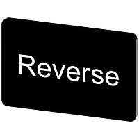 SIEMENS 3SU19000AD160DP0 Labeling Plate, Reverse INSCR. LABEL, BLACK 17.5 X 27MM, REVERSE