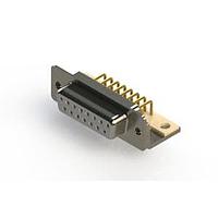 EDAC 630-M15-640-WN4 D-Sub Connectors - Standard Density Right Angle D-Sub Connector