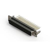 EDAC 627-M37-223-LN5 D-Sub Connectors - Standard Density Vertical Machined D-Sub Connectors
