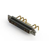 EDAC 630-17W5250-1TA Mixed Contact D-Sub Connectors Right-angle Power Combo D-Sub Connector