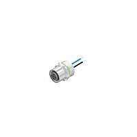 Amphenol CONEC 43-01000 M12 Female Socket 4P WIRE LEAD M12 FRONT MNT SCKT