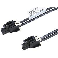Molex 224085-1024 OTS Cable Assembly Mini-Fit Max-to-Mini-Fit Max Cable ASSY Tin Plt 2 Ckts 600mm Lgth 2.5mm Blk