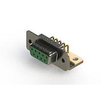 EDAC 622-M09-360-GN4 D-Sub Connectors - Standard Density EDAC Right Angle D-Sub Connector