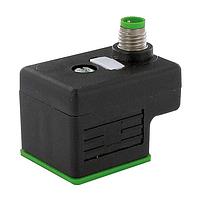 Murrelektronik 7000-88905-0000000 Adapters M8 ADAPTOR ON TOP OF MSUD VALVE PLUG FORM A 18MM, LED+Suppression 24 V AC/DC