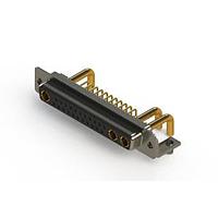 EDAC 630-25W3650-3NB Mixed Contact D-Sub Connectors Right-angle Power Combo D-Sub Connector