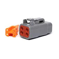 DEUTSCH - TE Connectivity DTM06-4S-KIT 4-Way DTM06-4S AND WEG ONLY