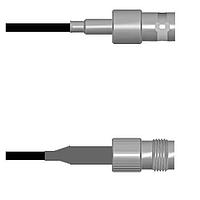 Amphenol Custom Cable Q-0304G0003006i RF Cable Assemblies BNC-SJ/TNC-SJ G174 6I