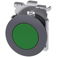 SIEMENS A6X30140093 Flat Button PUSHBUTTON. GREEN