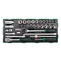 TOPTUL GTB3318 3/8" DR. Socket Set (33 pcs)