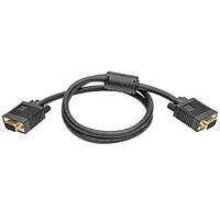 Tripp Lite P502-003 VGA/SVGA Monitor Cable 3FT SVGA GOLD RGB COAX CBL