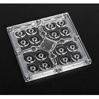 Ledil CS16973_STRADA-IP-16MX-VSM LED Lenses Assembly square 16 Pos 90.0mm (D) 8.62mm