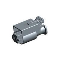 AMP Connectors - TE Connectivity 1-1418463-9 Socket Housing 2POS,MQS,SOCK. HSG