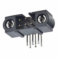 Harwin M80-5L10642MC Power to the Board 3+3 POS R/A MALE W/101 HARDWARE