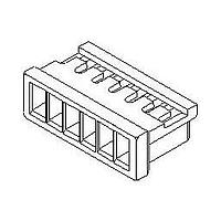 Molex 87439-0601 Receptacle Housing 1.5mm Rcpt Hsg Nyl B lk 6Ckt