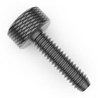 RAF Electronic Hardware 7135-SS Thumb Screw 7/16 HD X 1/2 TL X 10-32 Thd Thumb Screw