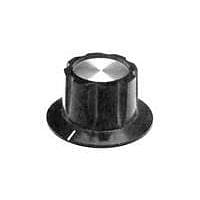 P&B PKB90B1/4 Cylindrical Knob with Skirt MLD PHEN W/ LINE IND