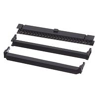 Omron Electronics XG4M-5030-T Flat Cable Connectors Socket+StrainRelief Set 50Pin 1Polar