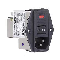 P&B PE0S0DH3B Inlets 3A DUAL FUSE HORIZONTAL MOUNT