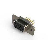 EDAC 638-M15-330-BN2 D-Sub Connectors - Standard Density Machined D-Sub Connectors
