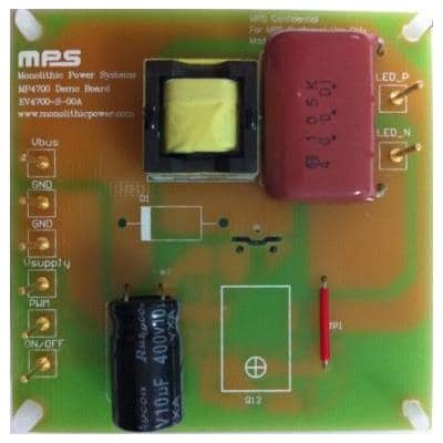 LED lighting development board used for evaluating driver and control performance