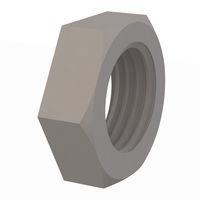 Essentra Components 0456218HJN Jam Nut Hex Jam Nut, 9/16-18 Thread, .250 Height