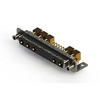 EDAC 630-17W5640-5T6 Mixed Contact D-Sub Connectors Right-angle Power Combo D-Sub Connector