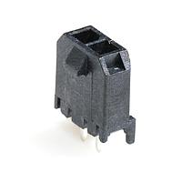 Molex 43650-0229 Shrouded MicroFit 3.0 SR V TH Peg 30Au 2Ckt