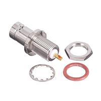 Radiall R141605000W Panel Receptacles BNC/BULKHEAD JACK RECEP FRONT MT.ING COMBINATION SEAL WITH SOLDER POT CONTACT