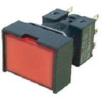 Omron Automation and Safety A165-TRM-2 Industrial Switches DPDT MOM ROUND RED IP65