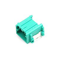 Molex 34912-7043 Automotive Connectors MINI50 RA HDR SMT 4CKT POL D GRN Au