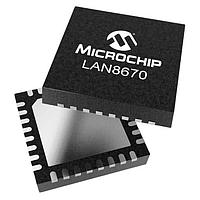 Microchip Technology LAN8670C2T-E/LMX Ethernet PHYs 10BASE-T1S PHY with MII/RMII