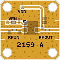 Quantic X-Microwave XM-D171-0404D Low Noise Amplifiers Amplifier, GRF5010 [PCB: 2159]Tuned for F=10MHz-200MHzRecommended Bias Controller: XM-A4E3-0404D-SP