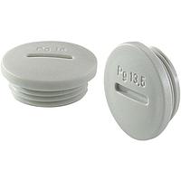 BOPLA 52010000 Cable Glands, Strain Reliefs & Cord Grips PLUG, BLIND, PG 7, IP 54, POLYAMIDE, LIGHT GRAY,  BL 7