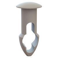 Essentra Components 27KY2190375 Keyhole Rivet Keyhole Rivet, .219 Hole, .375 Panel Thk