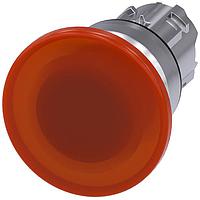 SIEMENS A6X30139852 Mushroom ILLUM. MUSHROOM PUSHBUTTON. 40MM. AMBER