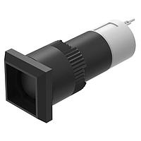 EAO 01-455.036 Standard Switches Illuminated pushbutton mom LL 1NO UT 18x18 gold