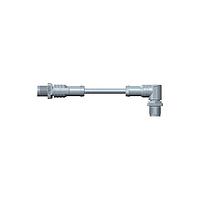 Amphenol LTW M12B05ML-12BMR-SB010 Sensor Cables / Actuator Cables M12 Circular Metric Connector, B Code, Metal, 4A, 05 pins, Male Connector, Male Contact, Straight-to-Right Angle, Screw Thread, Overmolded Double Ended, Length 10000mm, IP68 / IP69K