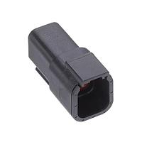 DEUTSCH - TE Connectivity DTM04-6P-E004 6-Way DTM RECP ASM