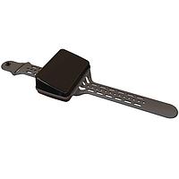 Serpac BW64SDBKCSGM Wrist Enclosure BW64 sloped wrist enclosure with gunmetal gray strap