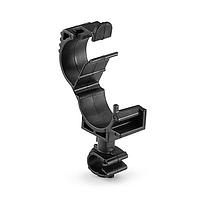 HellermannTyton 156-01851 LOC Locking Clamp to MOC Clip LOC Locking Clamp, 10-14 mm, to MOC Clip, 5 mm, PA66HIRHSUV, Black, 2500/ctn