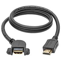 Tripp Lite P569-003-MF-APM HDMI Cables 3FT ANG PANL MNT HDMI CBL
